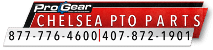 Chelsea PTO Parts powered by ProGear and transmission. Call today 877-776-4600